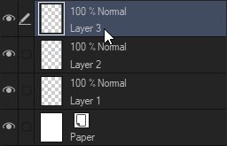 Layers in Clip Studio Paint