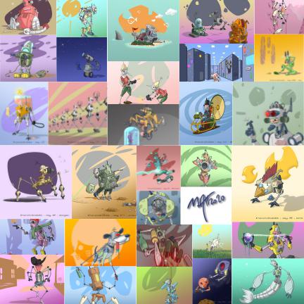 March of Robots 2020 - Collage