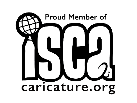 Sono membro dell'dell'International Society of Caricature Artists!